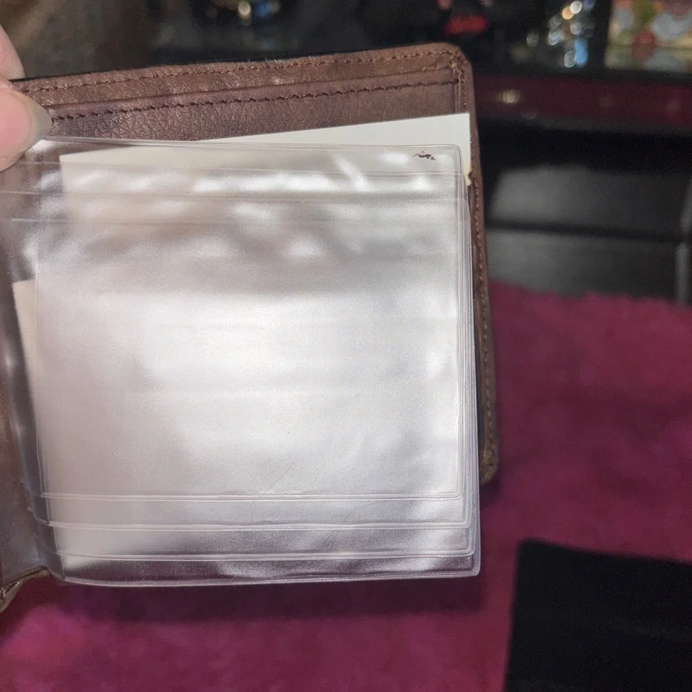 NWT VINTAGE WALLET BUNDLE! Pierre Cardin men's bifold wallet crafted